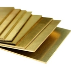 Pure Brass Copper Plate Sheet  Coil Gold Color For Decoration