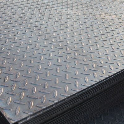 Китай Q235 A36 Ss400 Бриллиантовая чекированная MS стальная плитка для украшения