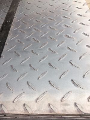 Q235 Ms Алмазный стальной лист Мегкий углеродный стальный лист Структурная сталь Ms Чекурованный стальный лист